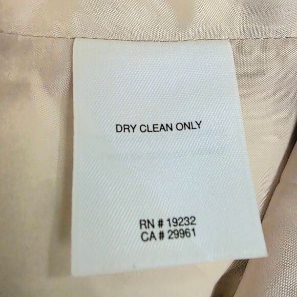 Zenana Cream Tie Front V-Neck Top S - Picture 5 of 5